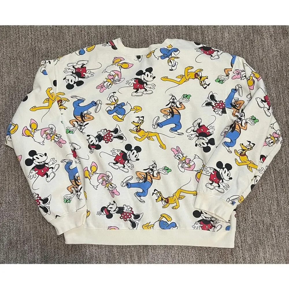 Disney Sweathsirt: Mickey Mouse & Friends Size XL - Picture 3 of 9